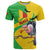 Personalised Mali T Shirt Vulture With Flag Map Bogolan Pattern - Wonder Print Shop