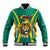 Custom Cameroon Football Baseball Jacket Go Indomitable Lions