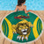 Custom Cameroon Football Beach Blanket Go Indomitable Lions