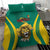 Custom Cameroon Football Bedding Set Go Indomitable Lions