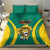 Custom Cameroon Football Bedding Set Go Indomitable Lions