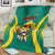 Custom Cameroon Football Blanket Go Indomitable Lions