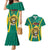 Custom Cameroon Football Couples Matching Mermaid Dress and Hawaiian Shirt Go Indomitable Lions