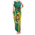 Custom Cameroon Football Family Matching Tank Maxi Dress and Hawaiian Shirt Go Indomitable Lions