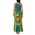 Custom Cameroon Football Family Matching Tank Maxi Dress and Hawaiian Shirt Go Indomitable Lions