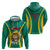 Custom Cameroon Football Hoodie Go Indomitable Lions