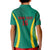 Custom Cameroon Football Kid Polo Shirt Go Indomitable Lions - Wonder Print Shop