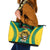 Custom Cameroon Football Leather Tote Bag Go Indomitable Lions