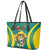 Custom Cameroon Football Leather Tote Bag Go Indomitable Lions