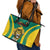 Custom Cameroon Football Leather Tote Bag Go Indomitable Lions