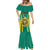 Custom Cameroon Football Mermaid Dress Go Indomitable Lions - Wonder Print Shop