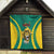 Custom Cameroon Football Quilt Go Indomitable Lions - Wonder Print Shop