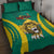 Custom Cameroon Football Quilt Bed Set Go Indomitable Lions - Wonder Print Shop