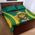 Custom Cameroon Football Quilt Bed Set Go Indomitable Lions - Wonder Print Shop