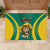 Custom Cameroon Football Rubber Doormat Go Indomitable Lions - Wonder Print Shop