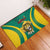 Custom Cameroon Football Rubber Doormat Go Indomitable Lions - Wonder Print Shop