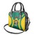 Custom Cameroon Football Shoulder Handbag Go Indomitable Lions - Wonder Print Shop