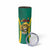 Custom Cameroon Football Skinny Tumbler Go Indomitable Lions - Wonder Print Shop