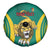 Custom Cameroon Football Spare Tire Cover Go Indomitable Lions - Wonder Print Shop