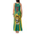 Custom Cameroon Football Tank Maxi Dress Go Indomitable Lions - Wonder Print Shop