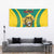 Custom Cameroon Football Tapestry Go Indomitable Lions - Wonder Print Shop