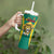 Custom Cameroon Football Tumbler With Handle Go Indomitable Lions - Wonder Print Shop