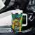 Custom Cameroon Football Tumbler With Handle Go Indomitable Lions - Wonder Print Shop