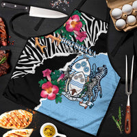 Botswana Independence Day Apron Coat Of Arms Devils Claw - Wonder Print Shop