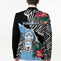 Personalized Botswana Independence Day Blazer Coat Of Arms Devils Claw - Wonder Print Shop