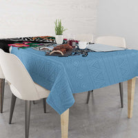 Botswana Independence Day Tablecloth Coat Of Arms Devils Claw - Wonder Print Shop