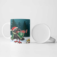 F Caw F Raven Santa Ceramic Mug Funny Christmas - Wonder Print Shop