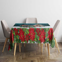 F Caw F Raven Santa Tablecloth Funny Christmas - Wonder Print Shop