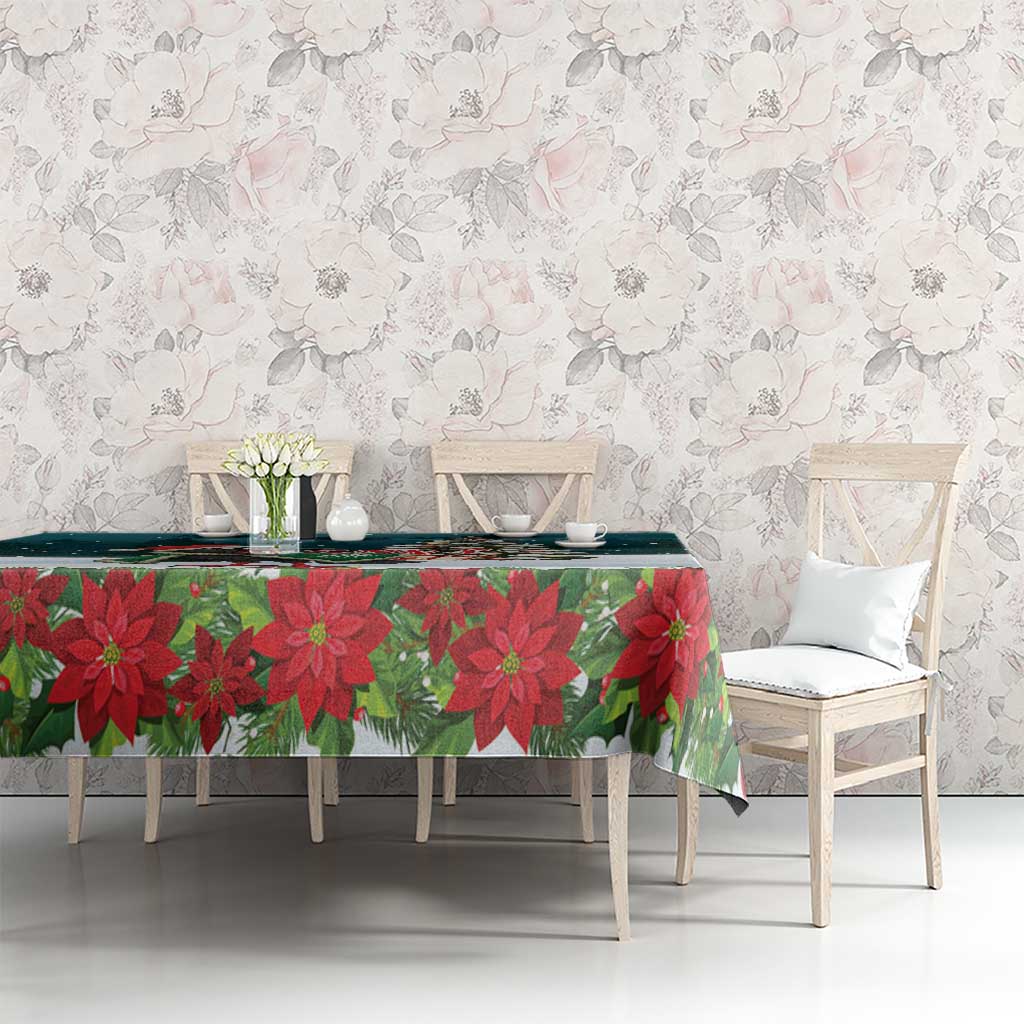 F Caw F Raven Santa Tablecloth Funny Christmas - Wonder Print Shop