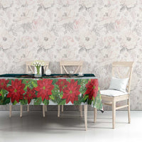 F Caw F Raven Santa Tablecloth Funny Christmas - Wonder Print Shop