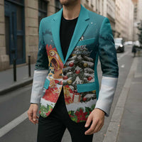 F Caw F Chicken Blazer Funny Christmas - Wonder Print Shop