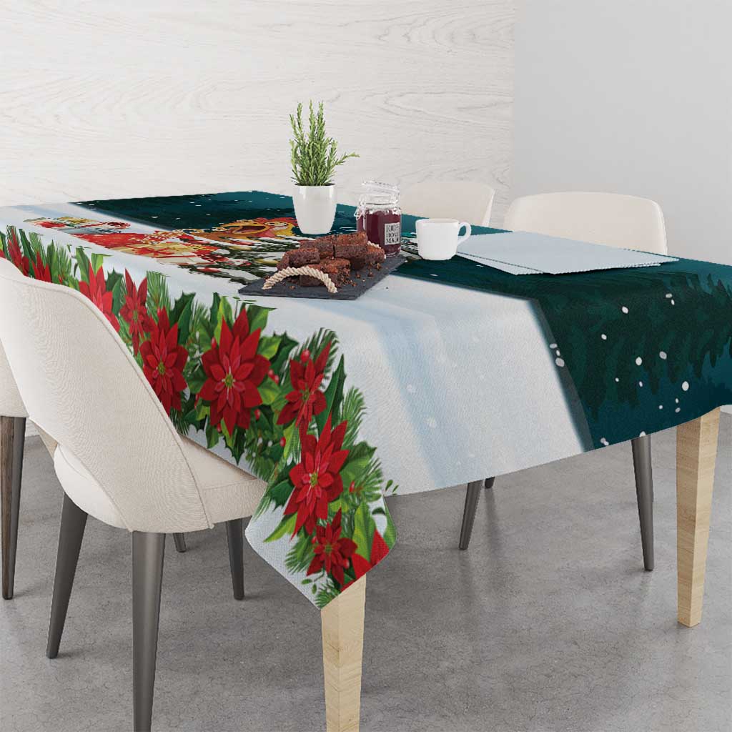 F Caw F Chicken Tablecloth Funny Christmas - Wonder Print Shop
