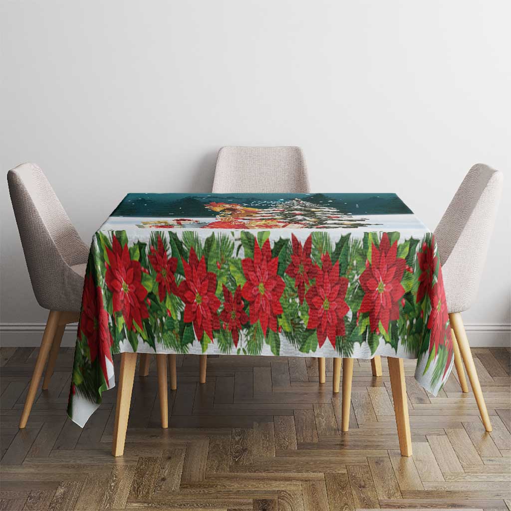 F Caw F Chicken Tablecloth Funny Christmas - Wonder Print Shop