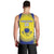 Custom Kazakhstan Football Men Tank Top Go The Hawks - Wonder Print Shop