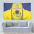 Custom Kazakhstan Football Tapestry Go The Hawks