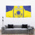 Custom Kazakhstan Football Tapestry Go The Hawks