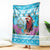 Honduras Christmas Blanket Scarlet Macaw With Feliz Navidad