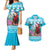 Honduras Christmas Couples Matching Mermaid Dress and Hawaiian Shirt Scarlet Macaw With Feliz Navidad - Wonder Print Shop