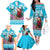 Honduras Christmas Family Matching Off The Shoulder Long Sleeve Dress and Hawaiian Shirt Scarlet Macaw With Feliz Navidad - Wonder Print Shop