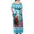 Honduras Christmas Family Matching Off Shoulder Maxi Dress and Hawaiian Shirt Scarlet Macaw With Feliz Navidad - Wonder Print Shop