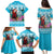 Honduras Christmas Family Matching Puletasi and Hawaiian Shirt Scarlet Macaw With Feliz Navidad - Wonder Print Shop