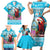 Honduras Christmas Family Matching Short Sleeve Bodycon Dress and Hawaiian Shirt Scarlet Macaw With Feliz Navidad - Wonder Print Shop