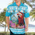 Honduras Christmas Hawaiian Shirt Scarlet Macaw With Feliz Navidad - Wonder Print Shop