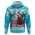 Honduras Christmas Hoodie Scarlet Macaw With Feliz Navidad - Wonder Print Shop