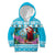 Honduras Christmas Kid Hoodie Scarlet Macaw With Feliz Navidad - Wonder Print Shop