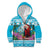 Honduras Christmas Kid Hoodie Scarlet Macaw With Feliz Navidad - Wonder Print Shop